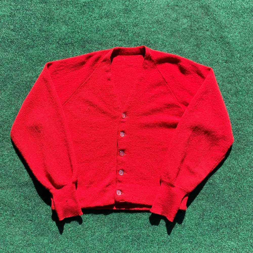 1960’s Red Cardigan